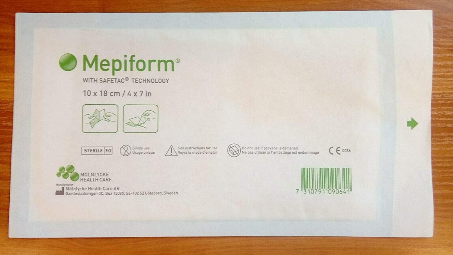 Amazon.com : Molnlycke Healthcare Mepiform ® - 2 x 3